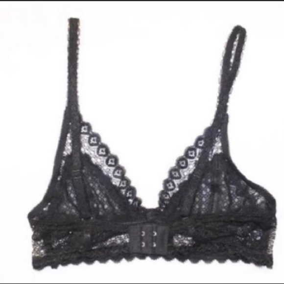 NWT Black Lace Bralette - Picture 3 of 3